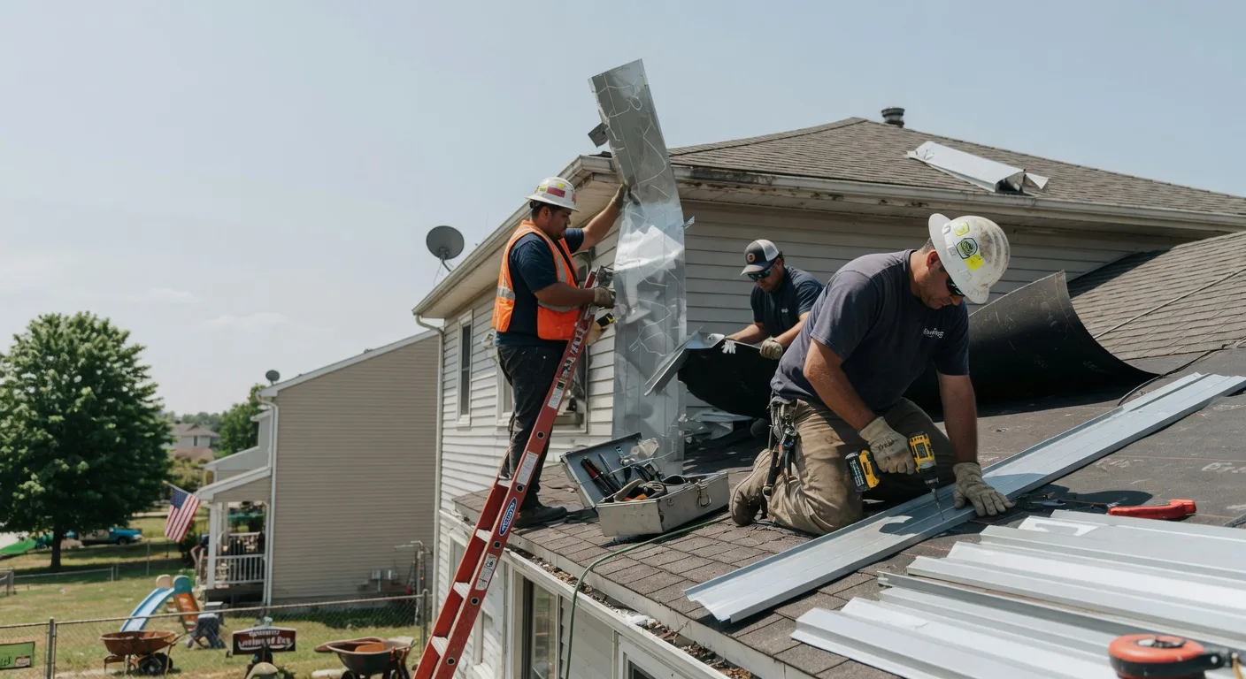 Storm Damage Metal Roof Repair in Jemez Pueblo, NM